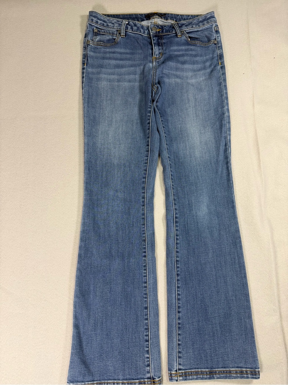 Prana Medium Blue Flare Jeans